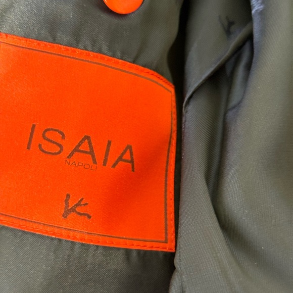 Isaia Aquaspyder pinstripe blazer US 40 IT 50 - Picture 2 of 4